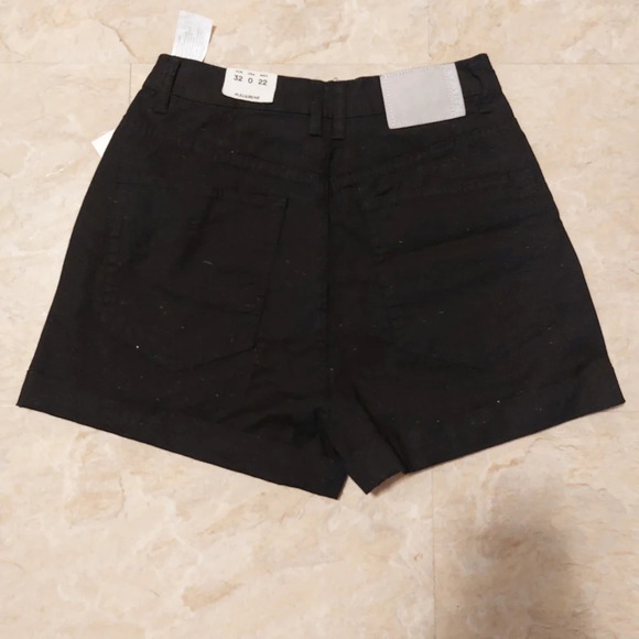 Pull&Bear high waist denim shorts nwt size 0 - Picture 7 of 10